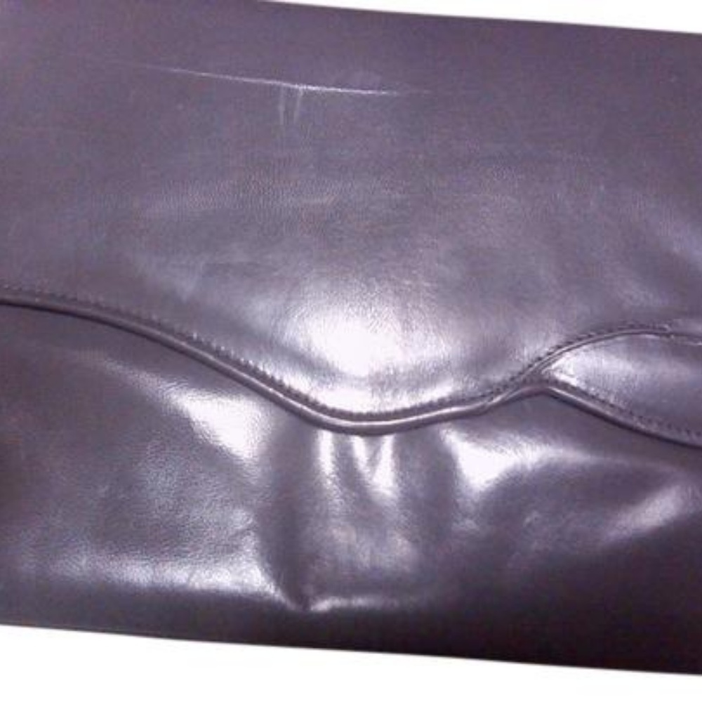 Vintage Jasmine  grey leather bag